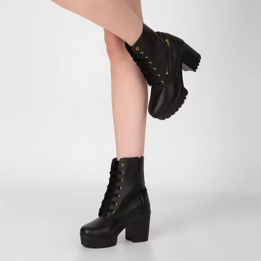 Suede ankle boots - Black - Ladies | H&M IN